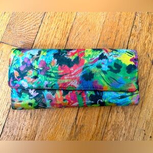 Hobo Lauren Floral leather wallet
